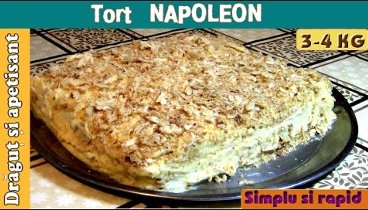 ✦ eApetisant ✦  Tort Napoleon RAPID de 3-4kg. Simplu si usor .