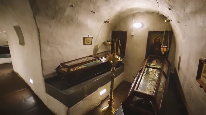 Уникальное видео пещер Киево-Печерской Лавры
