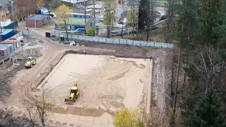 20191013_Начало строительства ТЦ в Менделеево