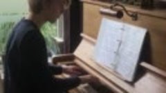 Прекрасное исполнение племянника Мужа на фортепиано , Голлан...