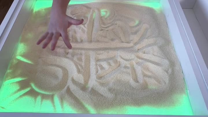 Стол для рисования песком (регулируемый по высоте)