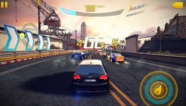 Гонки  Asphalt 8 на взлёт!