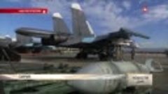 Фронтовые бомбардировщики Су-34 в Сирии впервые получили рак...