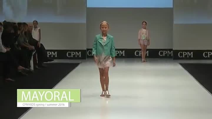 Mayoral - Pasarela CPM Kids primavera verano 2016