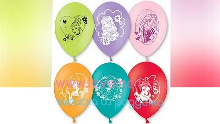 Яркие воздушные шары на детский праздник