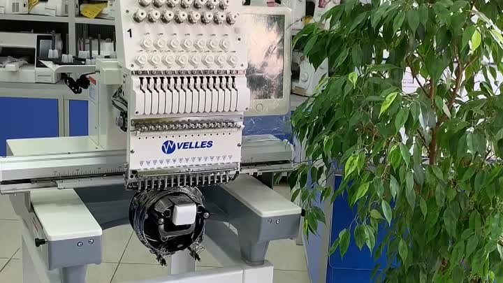 Промышленная одноголовочная вышивальаня машина VELLES VE 21C-TS