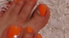 Педикюр с покрытием гель лака💅💅💅