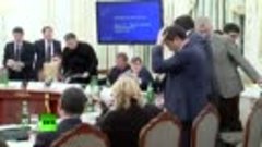 Арсен Аваков опубликовал видео перепалки с Михаилом Саакашви...