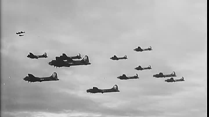 P-47 & P-38 Fighter Escort Launch  - The Thunderbolts  Ramrod To ...