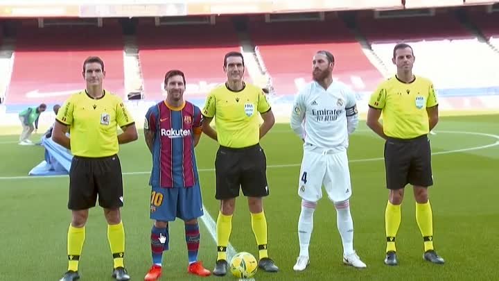 «Барселона» – «Реал» 24-10-2020 1- тайм