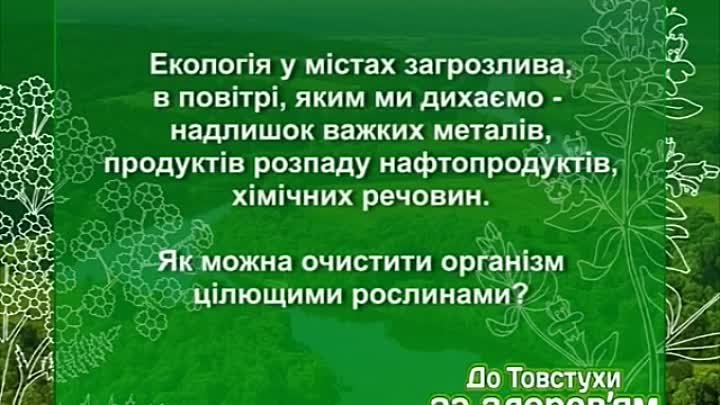 Фітотерапія. "До Товстухи за здоров'ям", вип. 23 | tov ...