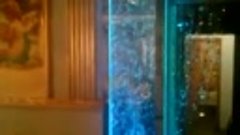 Красивая пузырьковая колонна в интерьере Омск