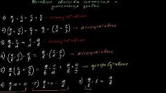 Математика Арифметические действия над дробями 2