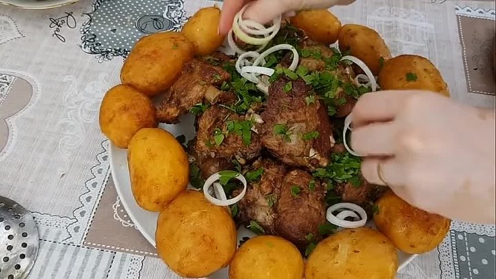 Казан кебаб с картошкой фото Казан кебаб с картошкой фото