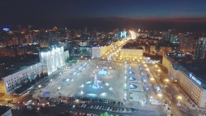 Новогодний Хабаровск 2016