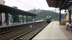 CITY FROG - Odjezd vlaku Os 6913 ze stanice Ústí nad Labem h...