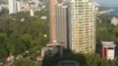 Вид на Сочи с 23 этажа