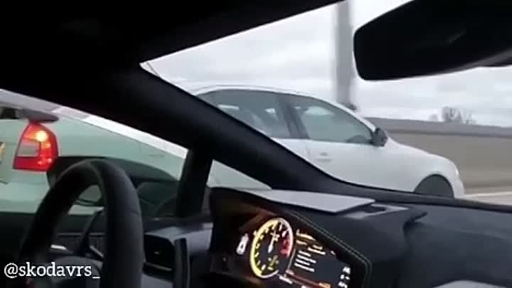 Octavia RS 🇷🇺 & Lamborghini.