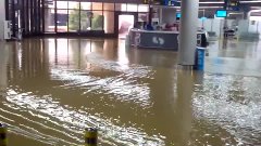 Сочи. Ливень затопил Аэропорт 25 июня 2015 год
