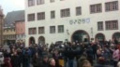 24.01.2016митинг а Ансбахе а поддержку Русским Берлинцам