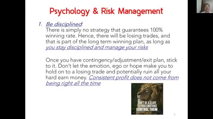 Lesson 10 Part 2 (The Psychology & Risk Management of Winning Traders)