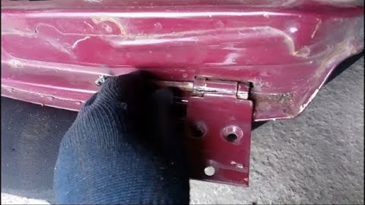 Как снять дверь 2107 Как снять дверь 2107