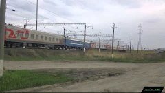 РЖД ЭП1М-761 с поездом Новороссийск - Н-Новгород