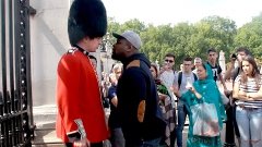 Make way for The Queens Guard Prank