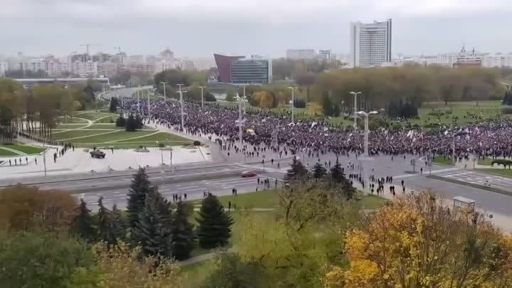 Обстановка в Беларуси 25 октября. Минск протесты