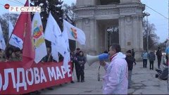 Митинг &quot;За Молдову&quot; в Кишиневе. 27 марта. ЛРМ, ППМ