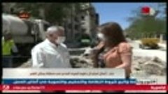 مراسلون من حلب - أعمال استبدال خطوط الصرف الصحي في منطقة بست...