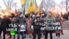 ФАШИЗМ ВО ВСЕЙ КРАСЕ. В Одессе активисты «Азова» устроили ф...