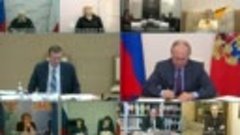 Путин на встрече с членами СПЧ
