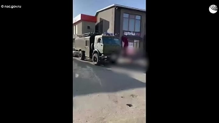 Опубликовано видео с места взрыва в Карачаево-Черкесии. www.warchech ...