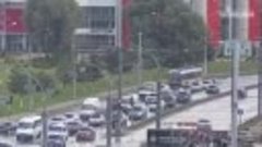 В Бресте на ул. 28 Июля водитель врезался в автомобиль