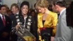 Michael Jackson meets Princess Diana and Prince Charles [Wem...