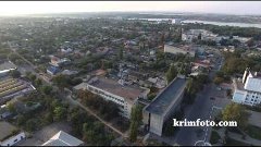 Свято-Ильинский храм в городе Саки Крым часть 2 с высоты пти...