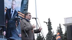 Е.А. Фёдоров на митинге НОД в Новосибирске 27.09.15