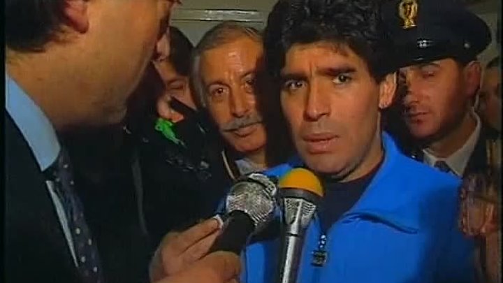 Диего Марадона в "Наполи". сезон 1989/90
