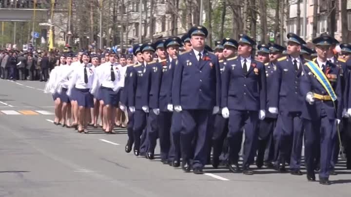 празднование Дня Победы в г. Артёме 9 мая 2019 года.