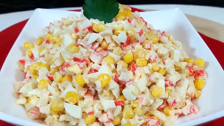 Крабовый салат рецепт фото пошагово Крабовый салат рецепт фото пошагово