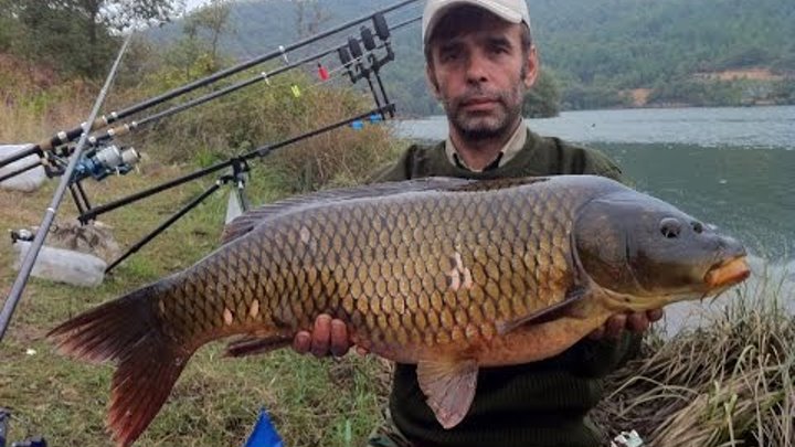 7 kiloluk sazan avi konya beysehir baraji