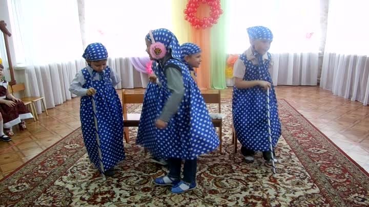 Танец бабушек, подарок женщинам на 8ое марта