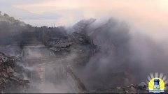 Пожар в Гаспре оставил без крова 92 человека!