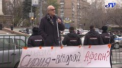 Андрей Пионтковский на митинге &quot;Нет войне&quot;