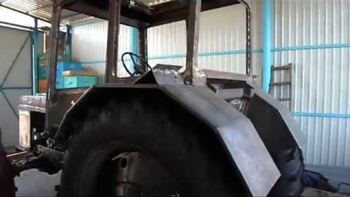 Капот самодельного трактора Капот самодельного трактора
