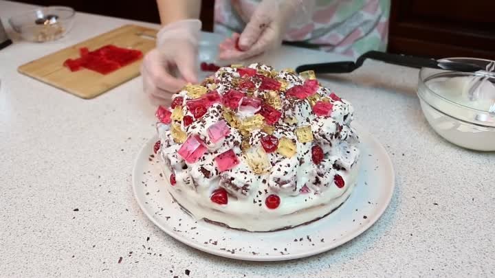 Торт Екатерина Russian Ekaterina Cake