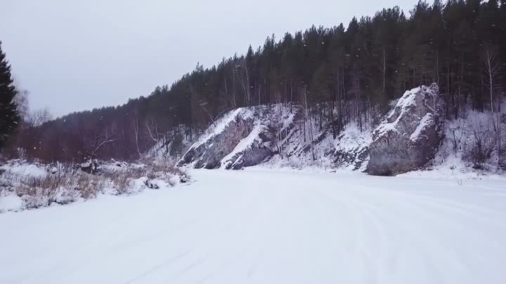 река Чусавая в окрестностях Нижнего села.