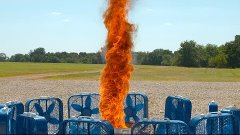 Fire Tornado in Slow Motion - The Slow Mo Guys