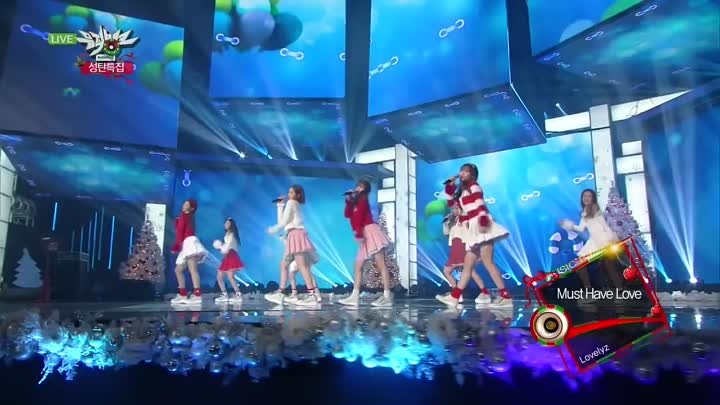 Lovelyz (러블리즈) - Must Have Love   For You (그대에게) [Music Bank Christmas Special   2015.12.25]
